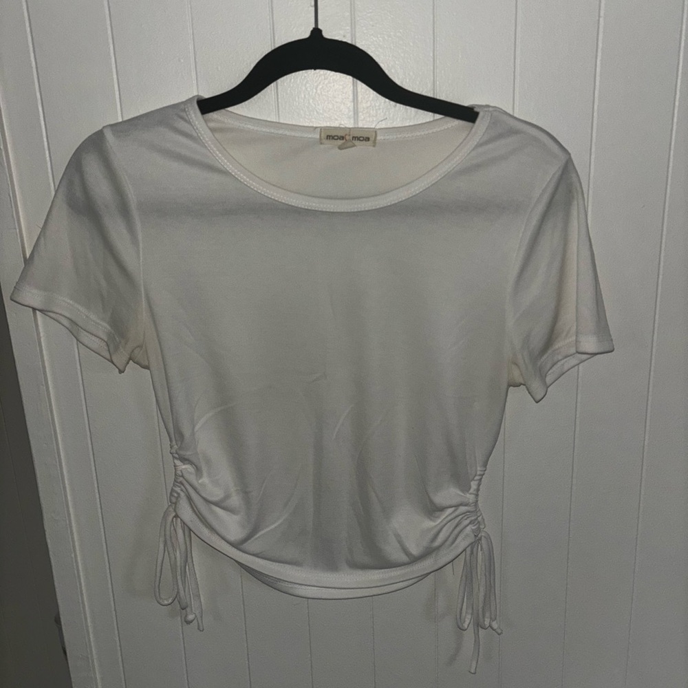 White Crop Top